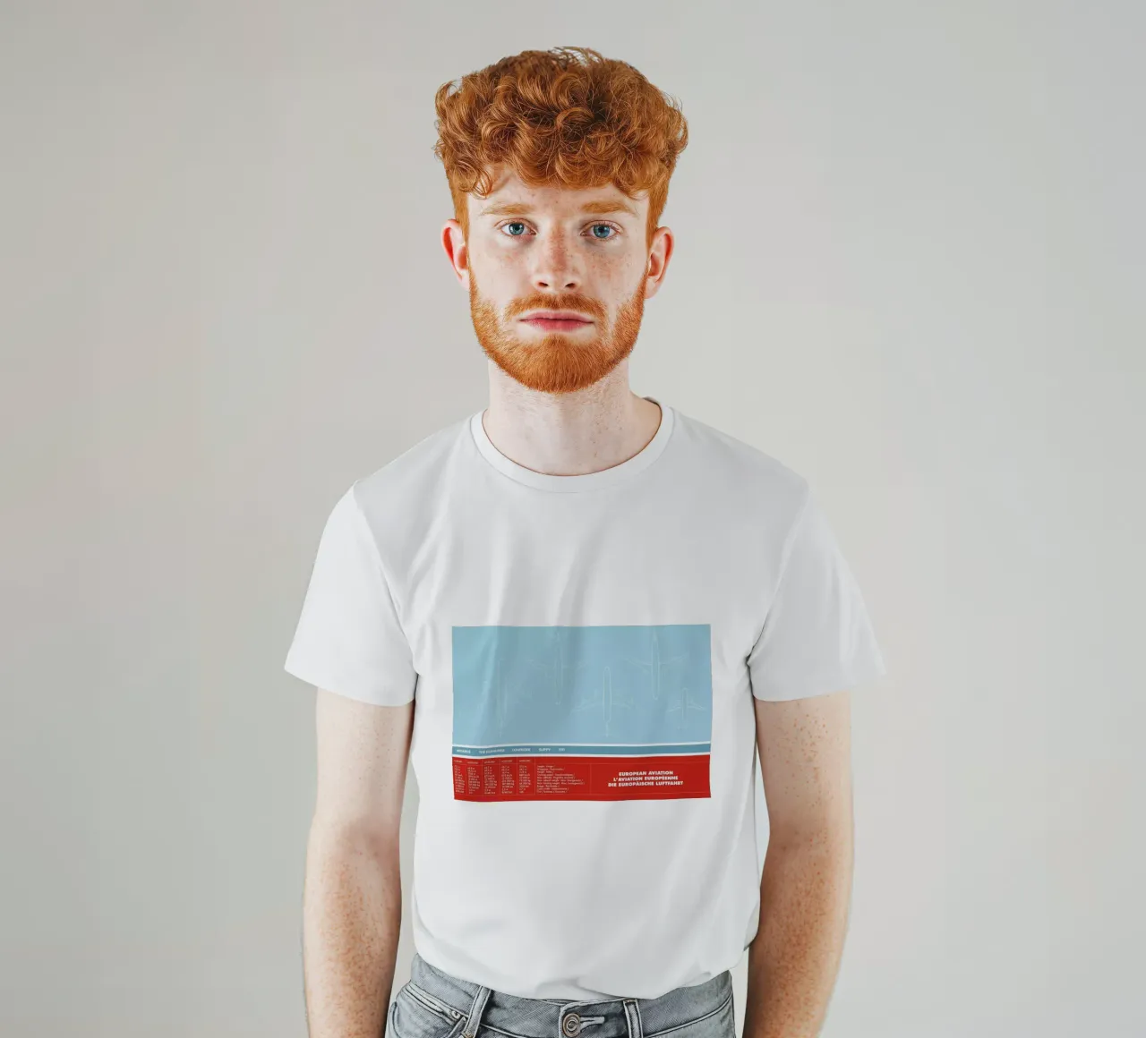 European Aviation t-shirt by Marc Schulthess