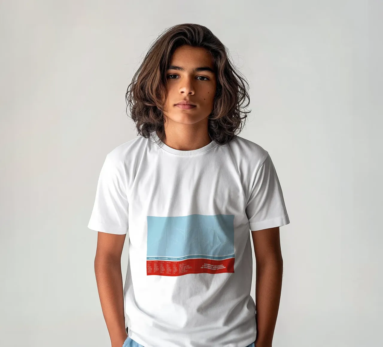 European Aviation kids t-shirt by Marc Schulthess