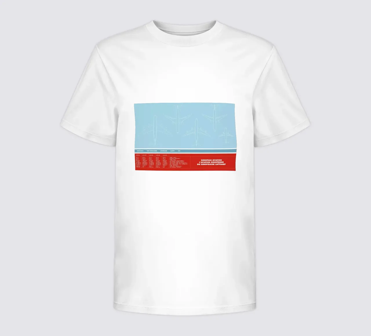 European Aviation kids t-shirt by Marc Schulthess