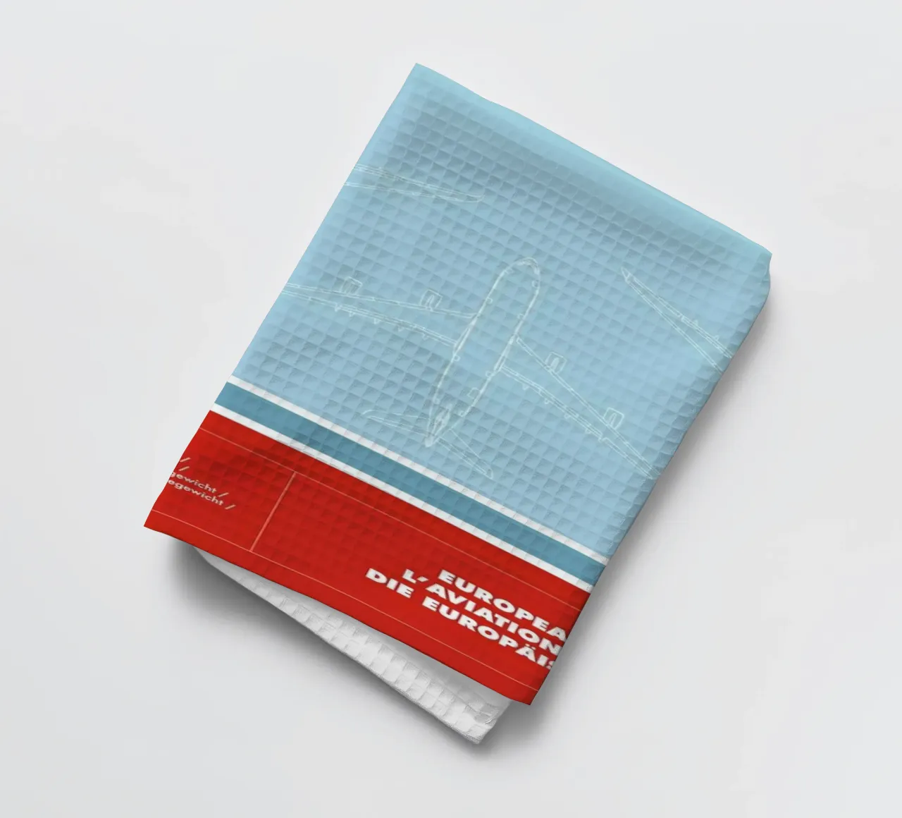 European Aviation tea towel by Marc Schulthess