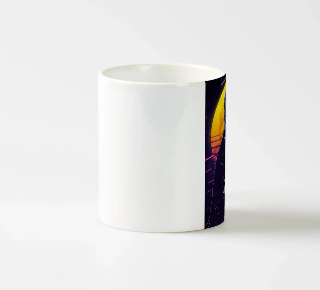 Arte retrò di Elton John tazza in ceramica da neonartroom