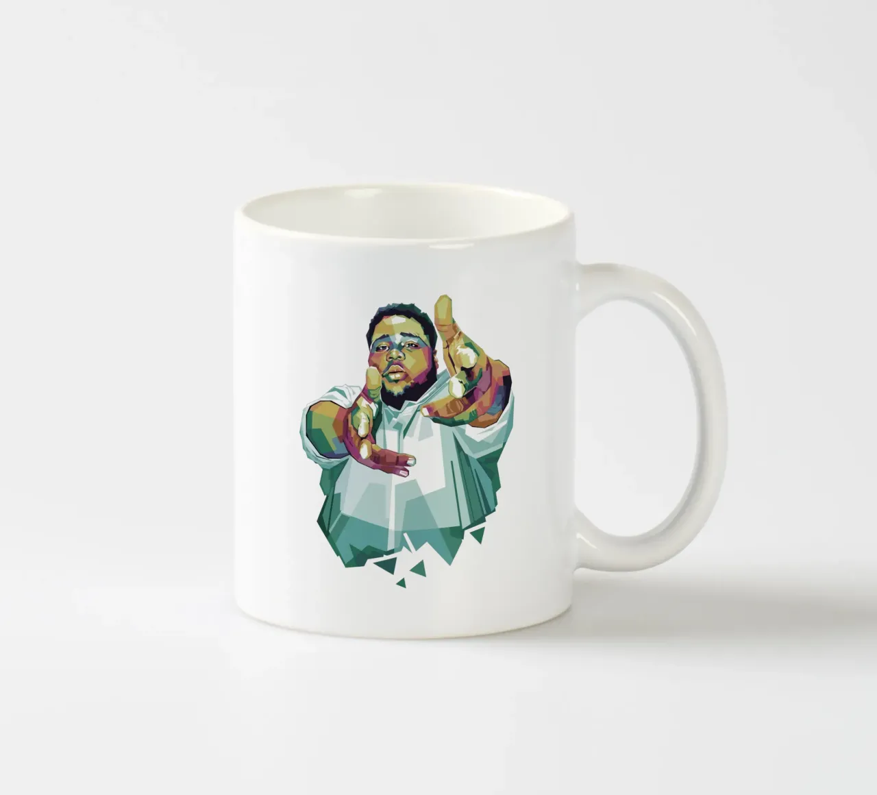 Rod Wave WPAP fanart tazza in ceramica da Alkahfsmart