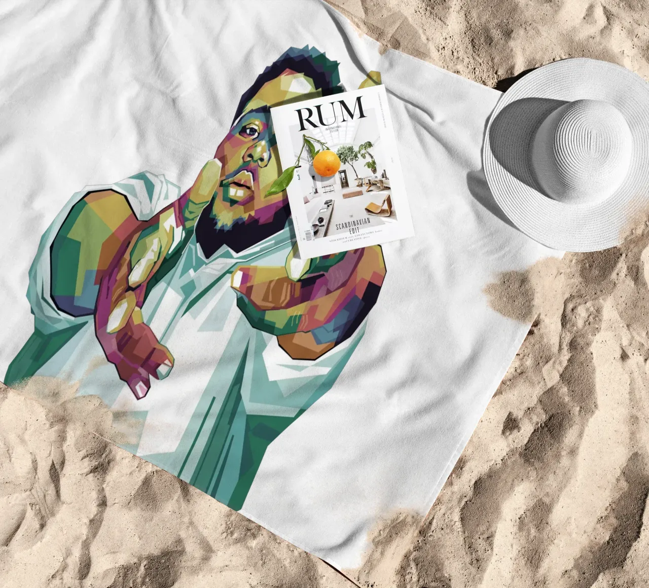 Rod Wave WPAP fanart telo mare da Alkahfsmart