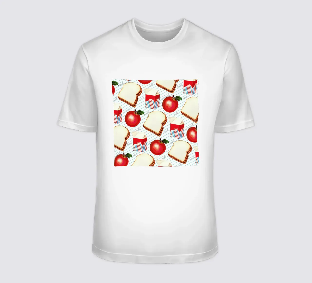 Lunch Patterns Lunch Ruled t-shirt da Kelly Gilleran