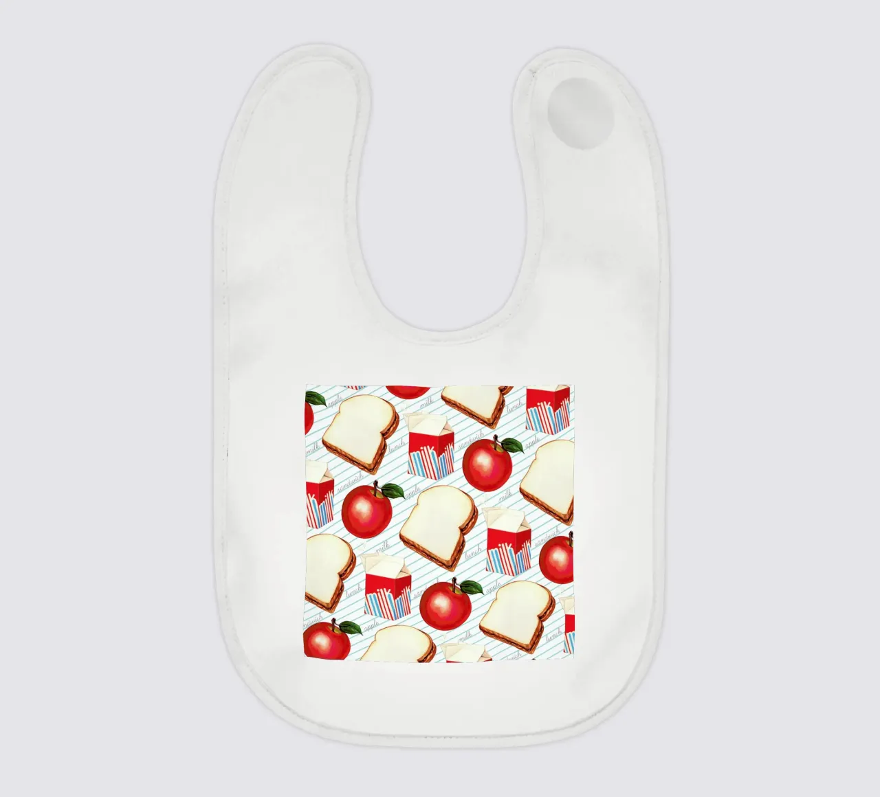 Lunch Patterns Lunch Ruled bavaglino da Kelly Gilleran