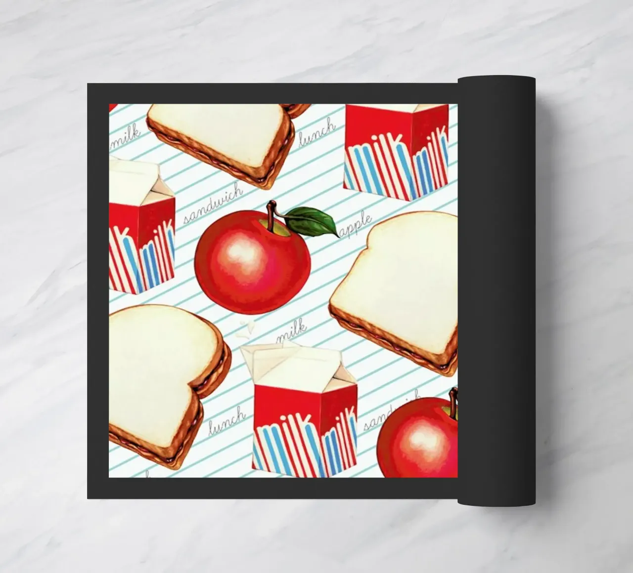 Lunch Patterns Lunch Ruled zerbino da Kelly Gilleran