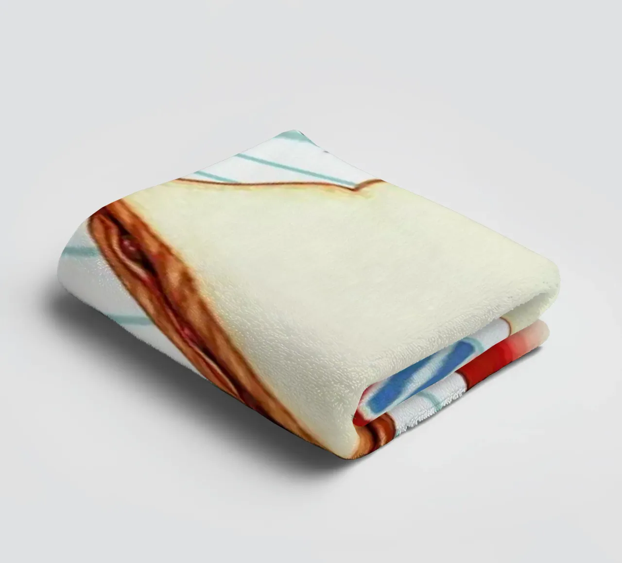 Lunch Patterns Lunch Ruled asciugamano da bagno da Kelly Gilleran