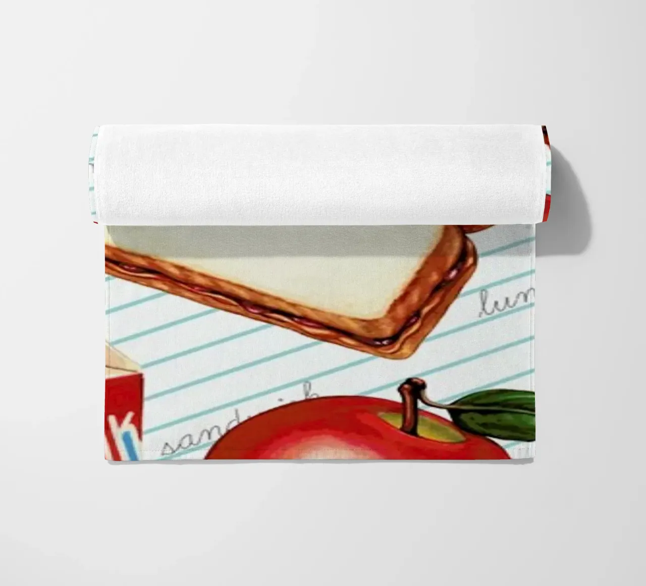 Lunch Patterns Lunch Ruled telo mare da Kelly Gilleran