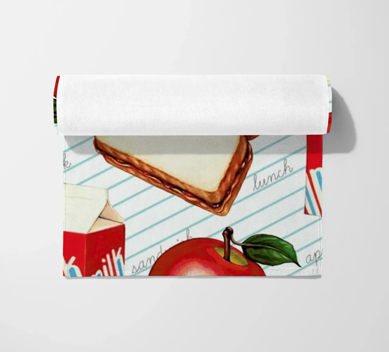 Lunch Patterns Lunch Ruled telo mare da Kelly Gilleran