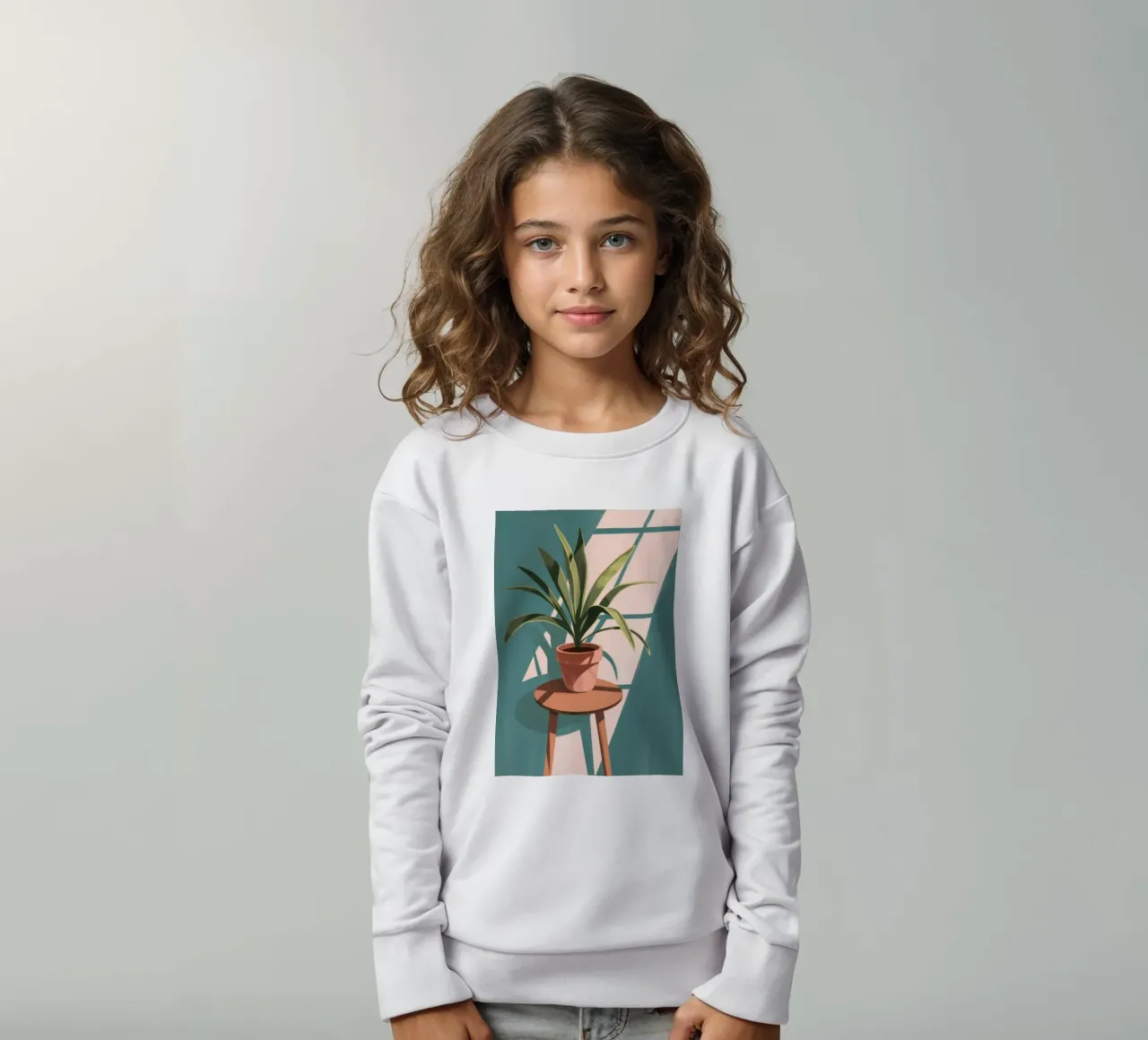 Bellezza botanica serena felpa bambino da Veiled Canvas