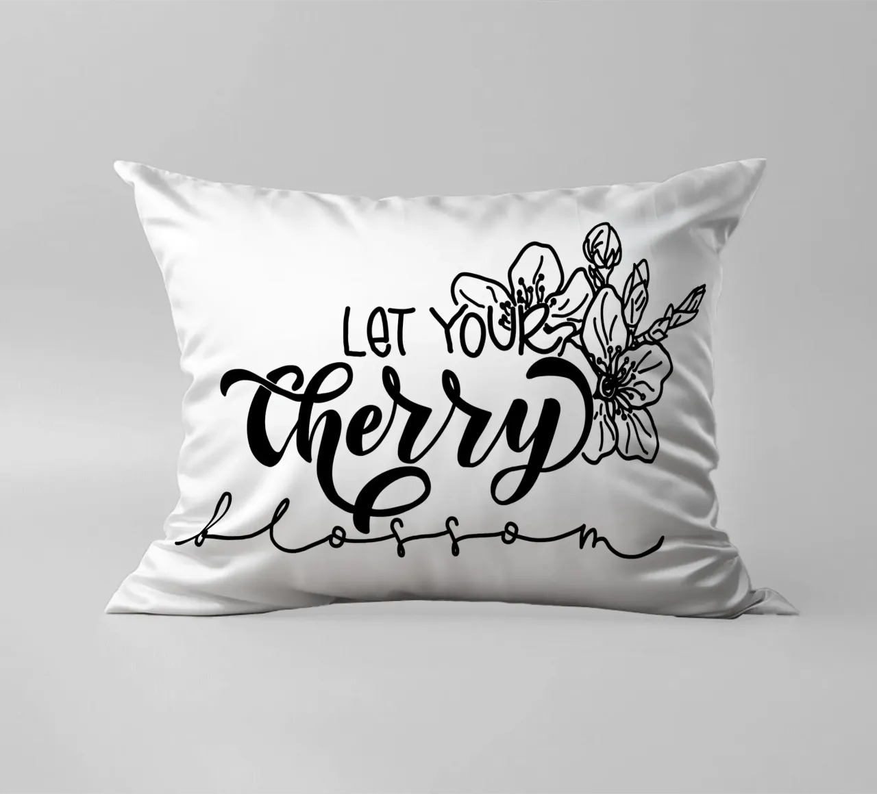Let your Cherry blossom cuscino da Miris bunte Modewelt