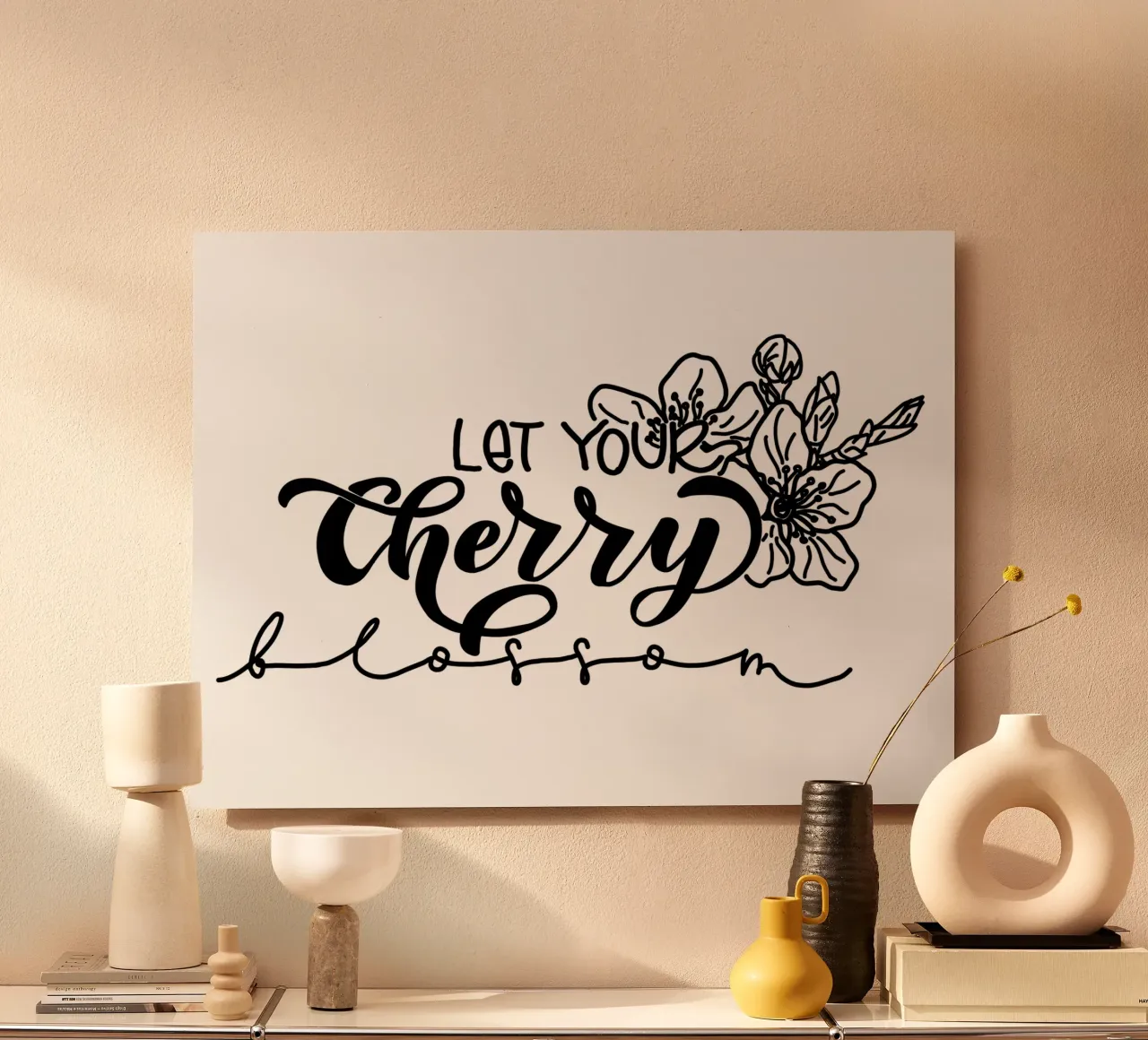 Let your Cherry blossom alluminio dibond da Miris bunte Modewelt