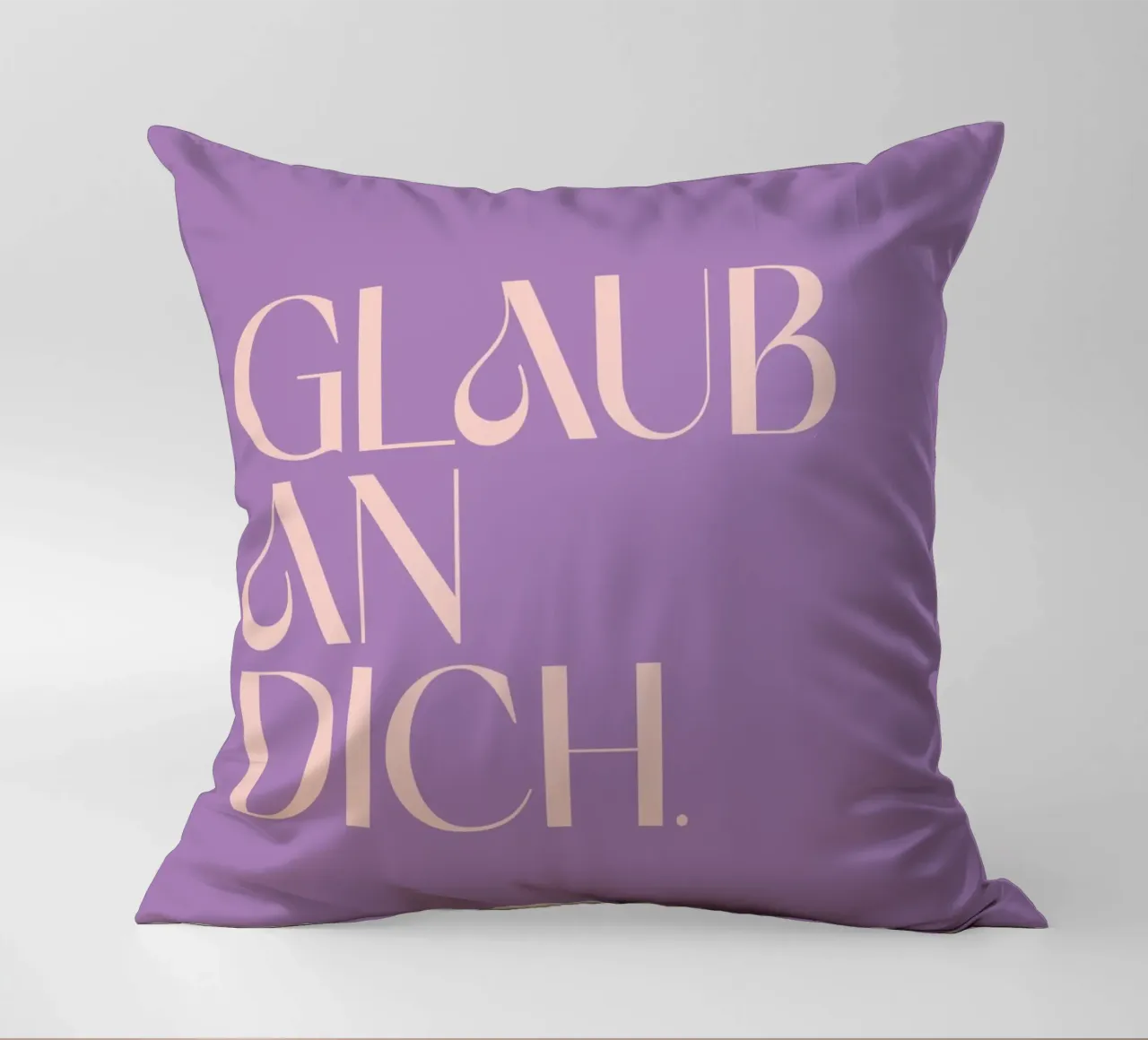 Glaub an dich cuscino da BAINAI QUOTES