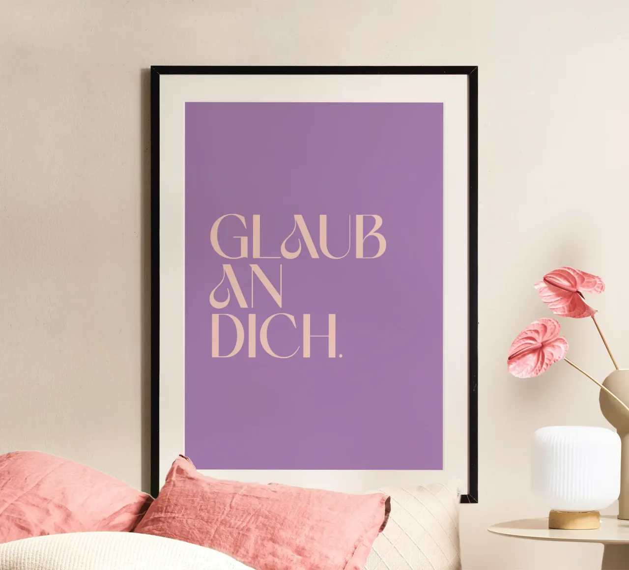 Glaub an dich carta hahnemühle da BAINAI QUOTES
