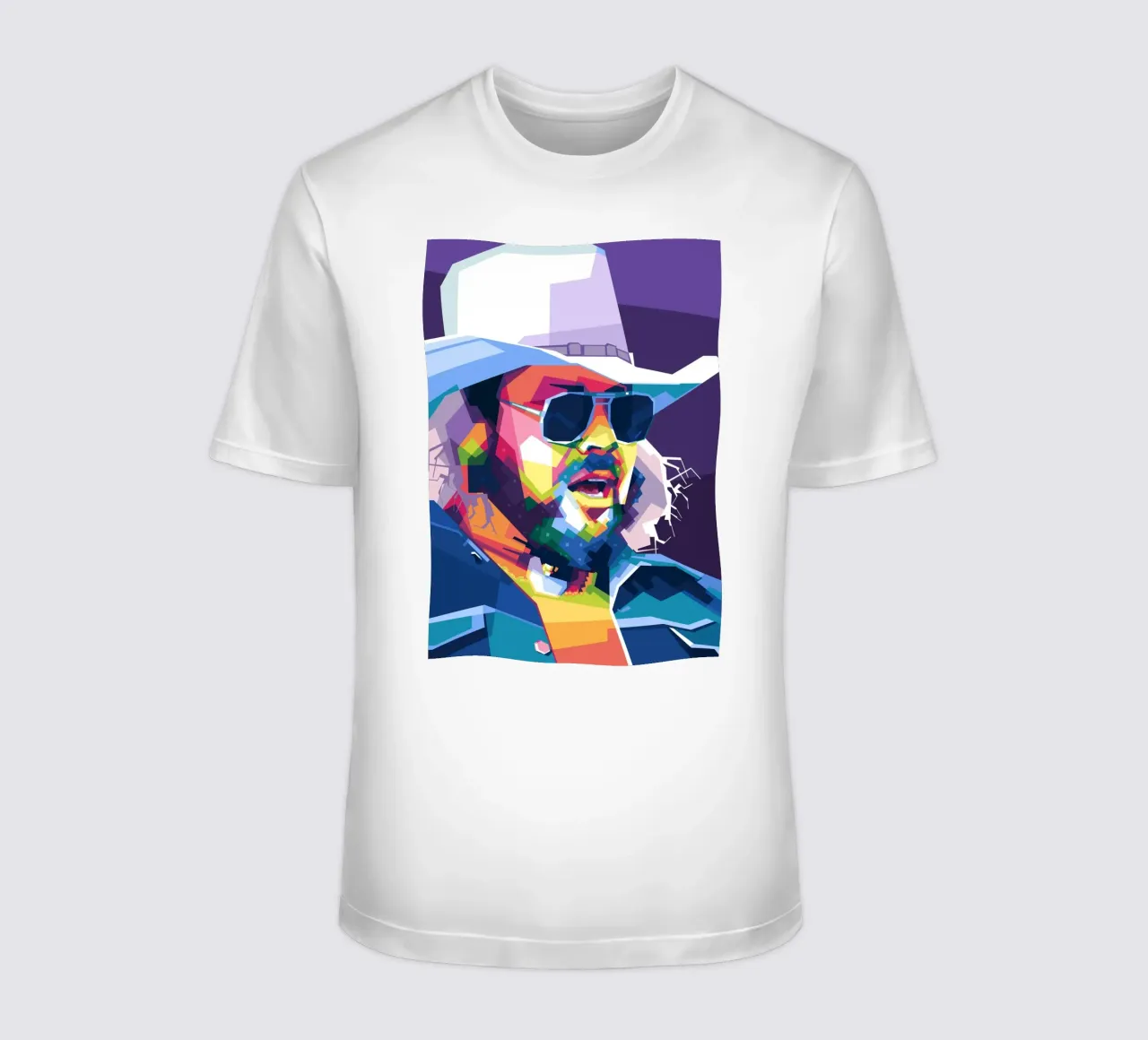 Hank Williams Jr. in WPAP t-shirt da Alkahfsmart