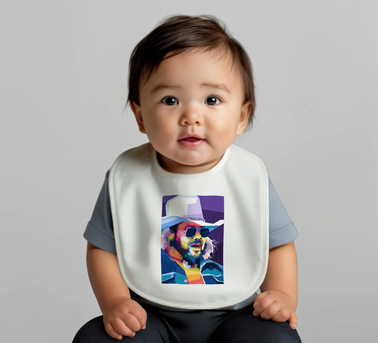 Hank Williams Jr. in WPAP bavaglino da Alkahfsmart