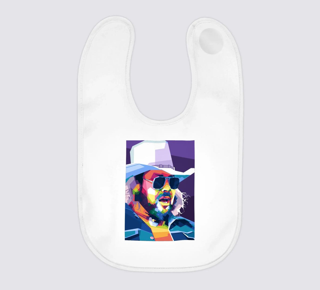 Hank Williams Jr. in WPAP bavaglino da Alkahfsmart