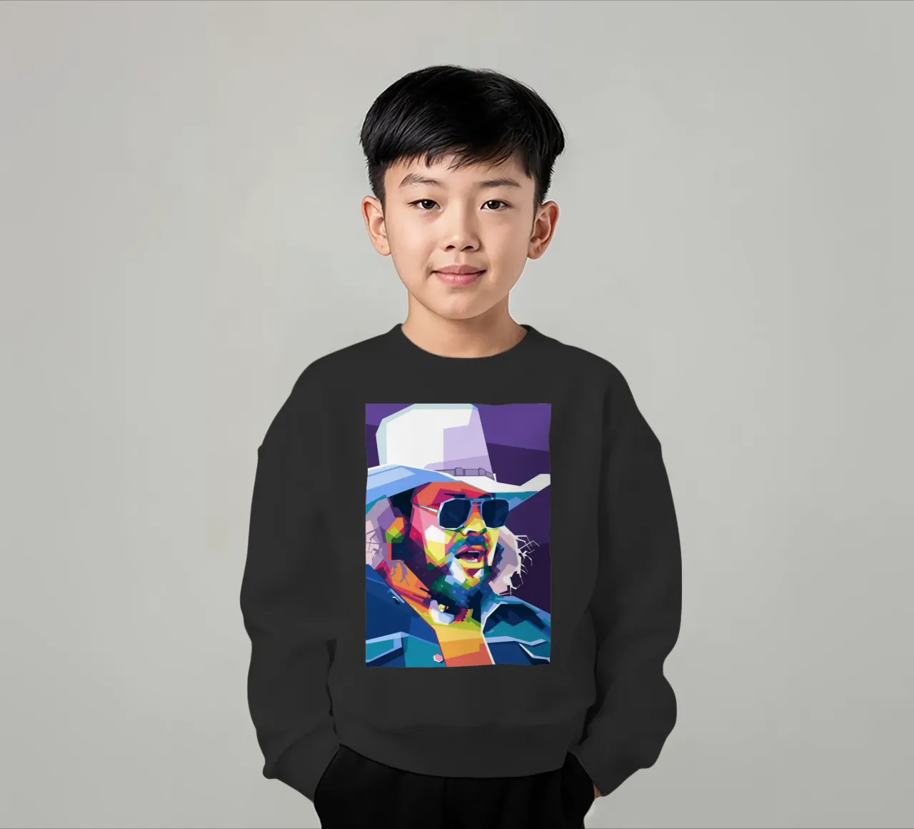 Hank Williams Jr. in WPAP felpa bambino da Alkahfsmart