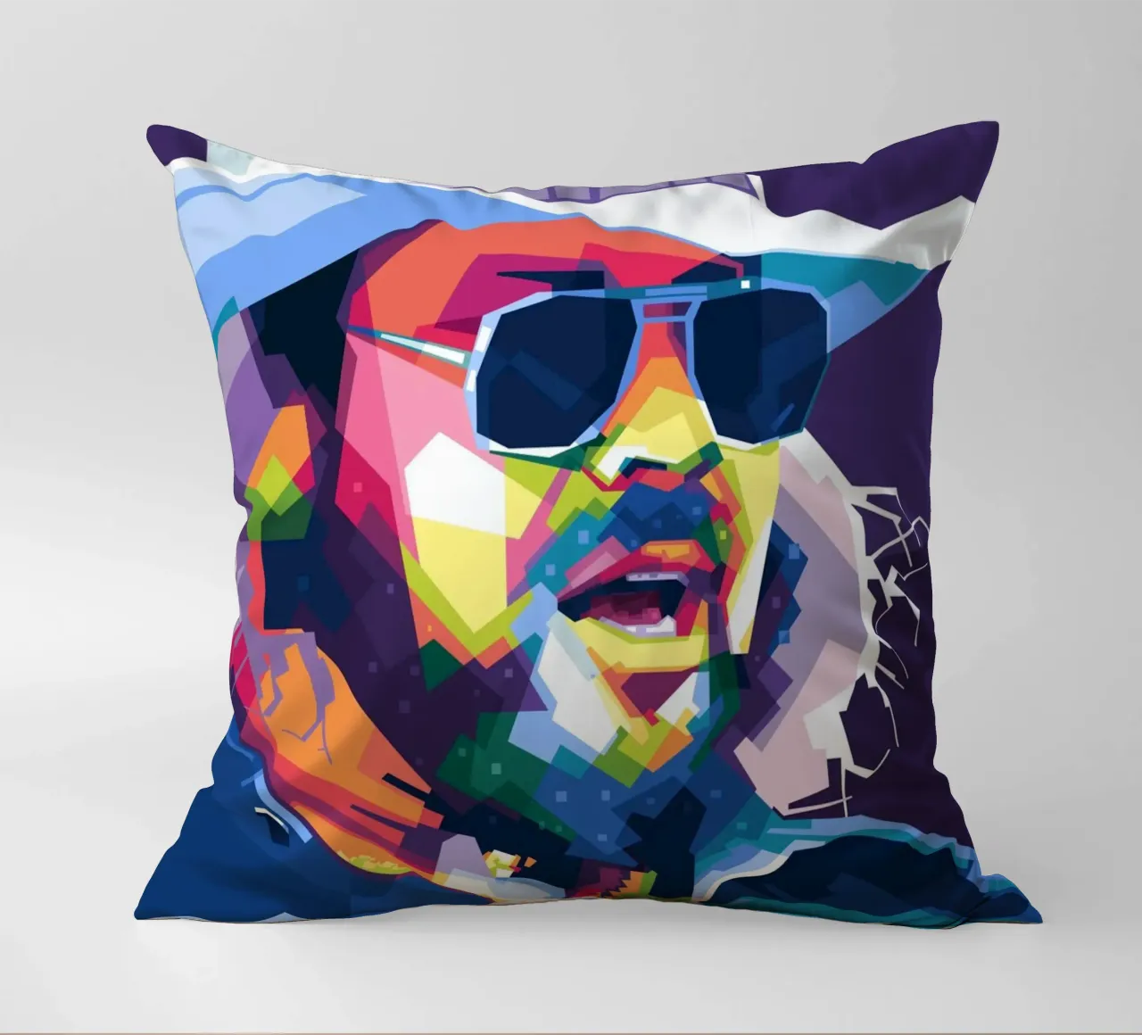 Hank Williams Jr. in WPAP cuscino da Alkahfsmart