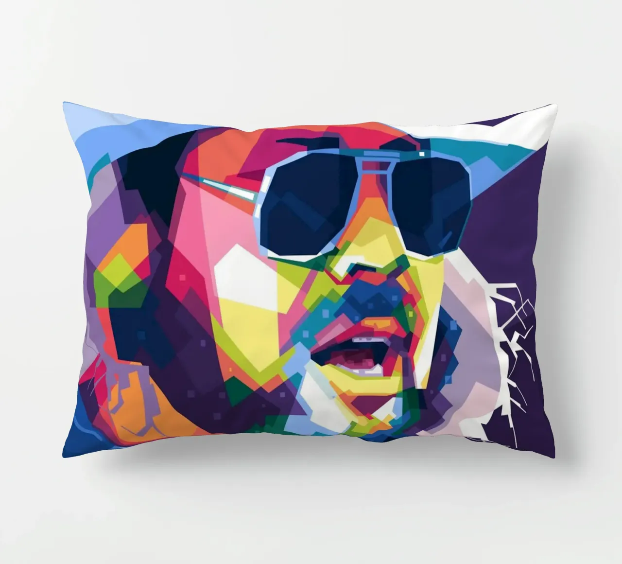 Hank Williams Jr. in WPAP cuscino da Alkahfsmart