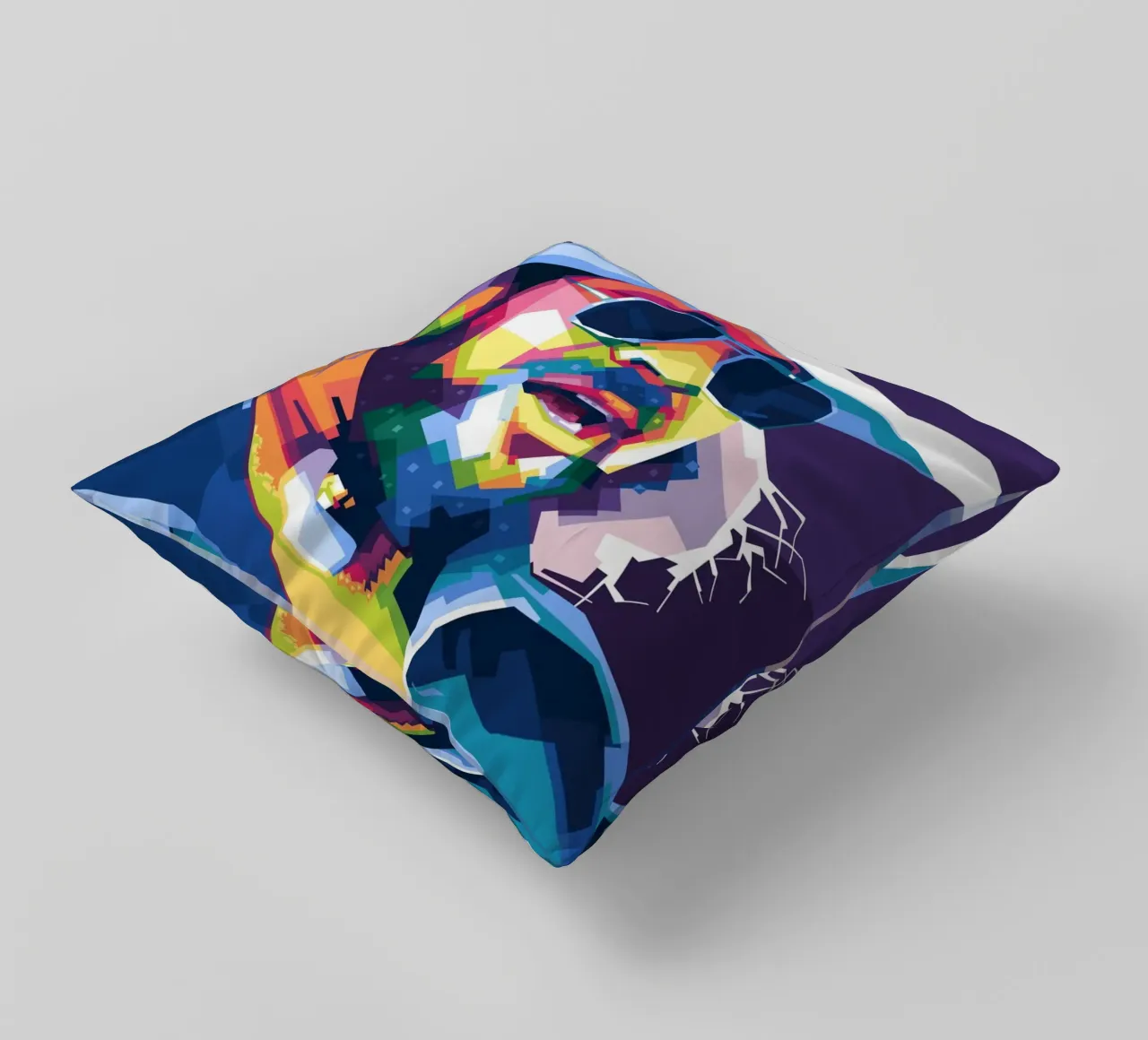 Hank Williams Jr. in WPAP cuscino da Alkahfsmart