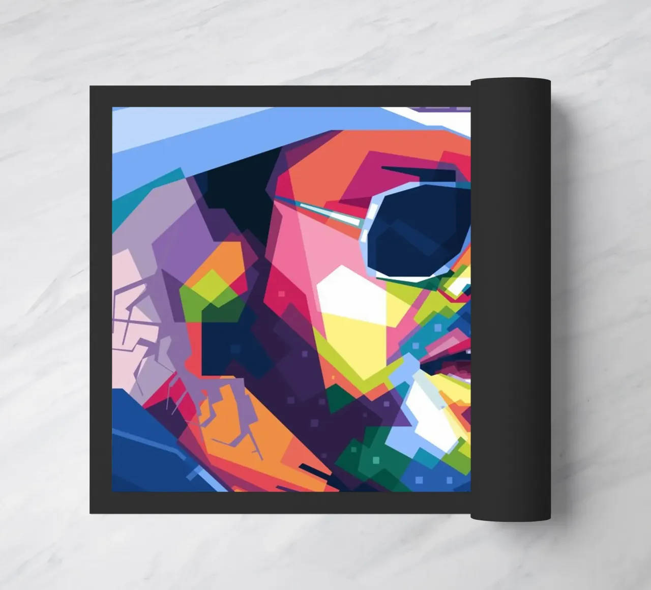Hank Williams Jr. in WPAP deurmat van Alkahfsmart