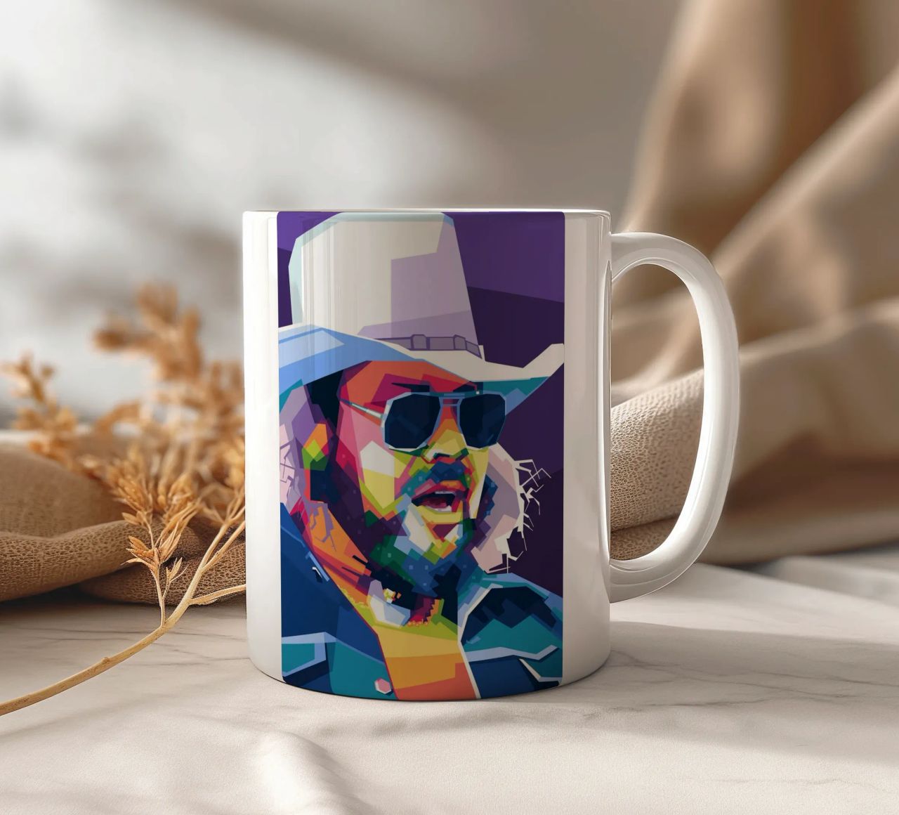 Hank Williams Jr. in WPAP tazza in ceramica da Alkahfsmart