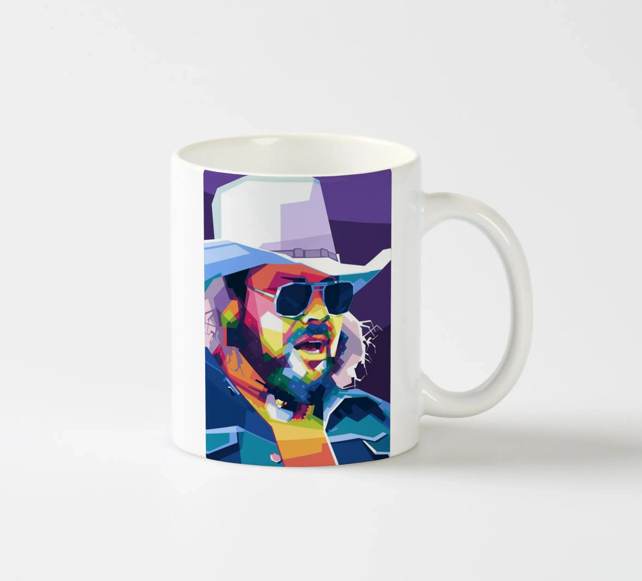 Hank Williams Jr. in WPAP tazza in ceramica da Alkahfsmart