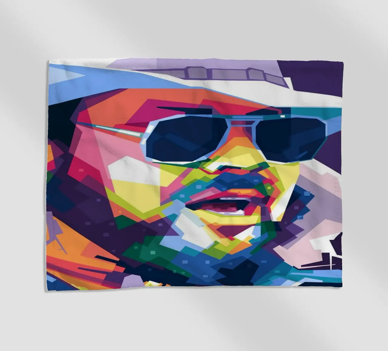 Hank Williams Jr. in WPAP Strandtuch von Alkahfsmart