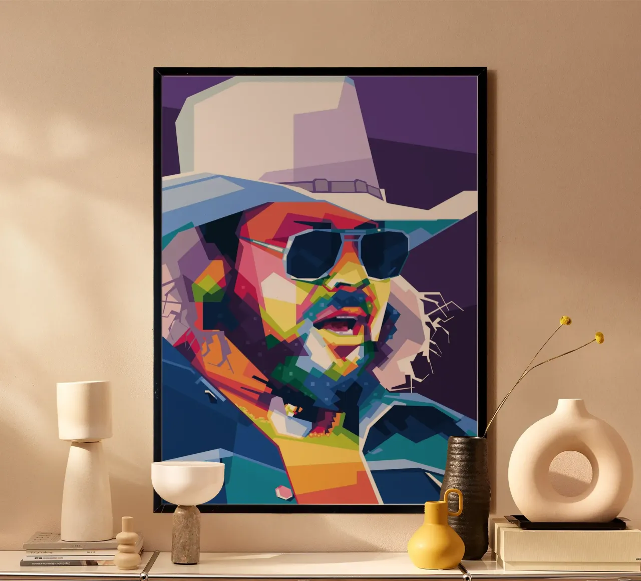 Hank Williams Jr. in WPAP carta hahnemühle da Alkahfsmart
