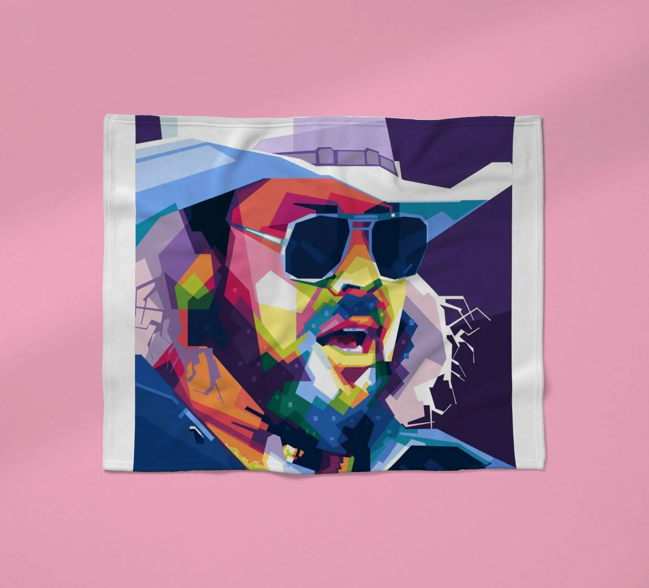 Hank Williams Jr. in WPAP coperta in pile da Alkahfsmart