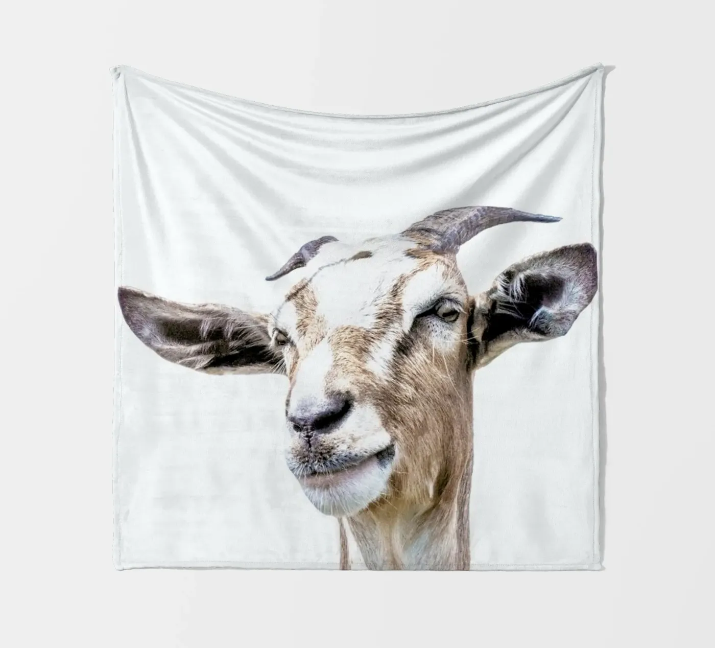 Goat fleece blanket by Victoria Frost