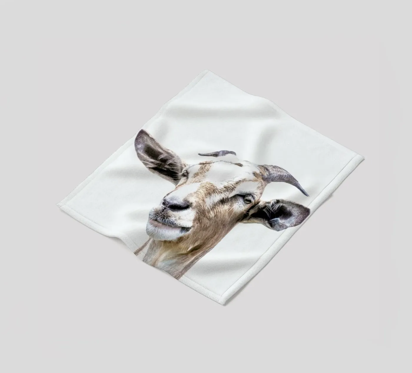 Goat fleece blanket by Victoria Frost