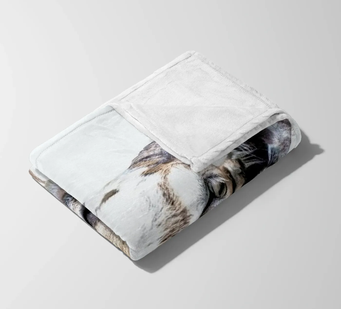 Goat fleece blanket by Victoria Frost