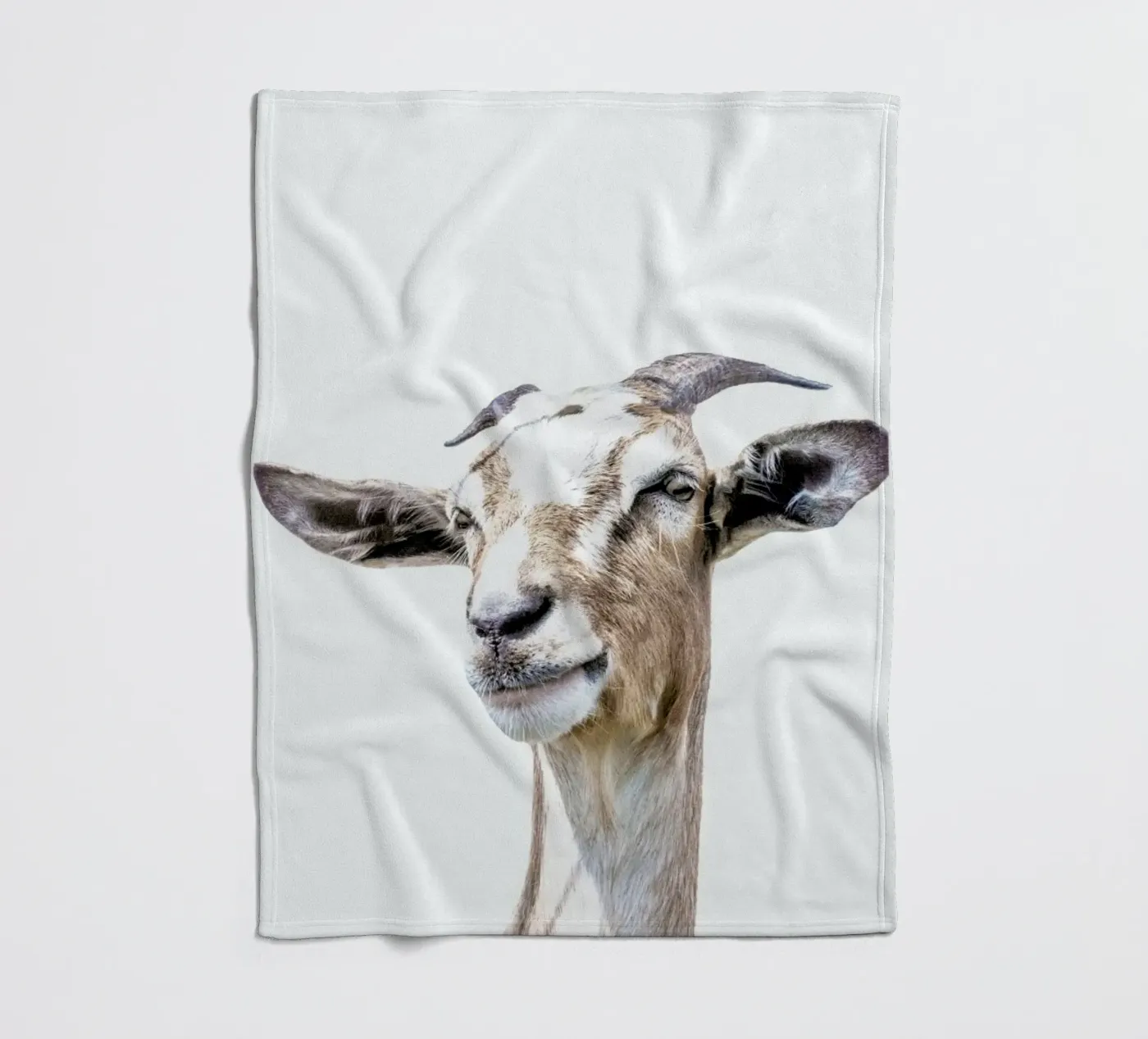 Goat fleece blanket by Victoria Frost