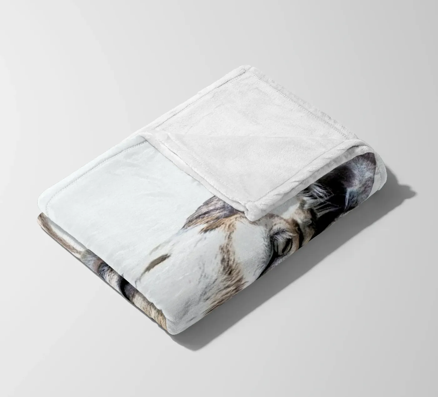 Goat fleece blanket by Victoria Frost
