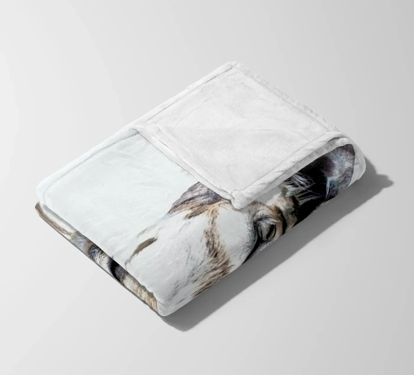 Goat fleece blanket by Victoria Frost