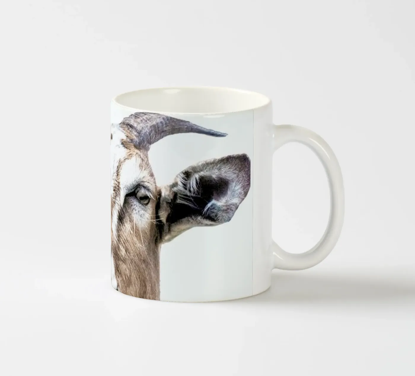 Goat ceramic mug by Victoria Frost