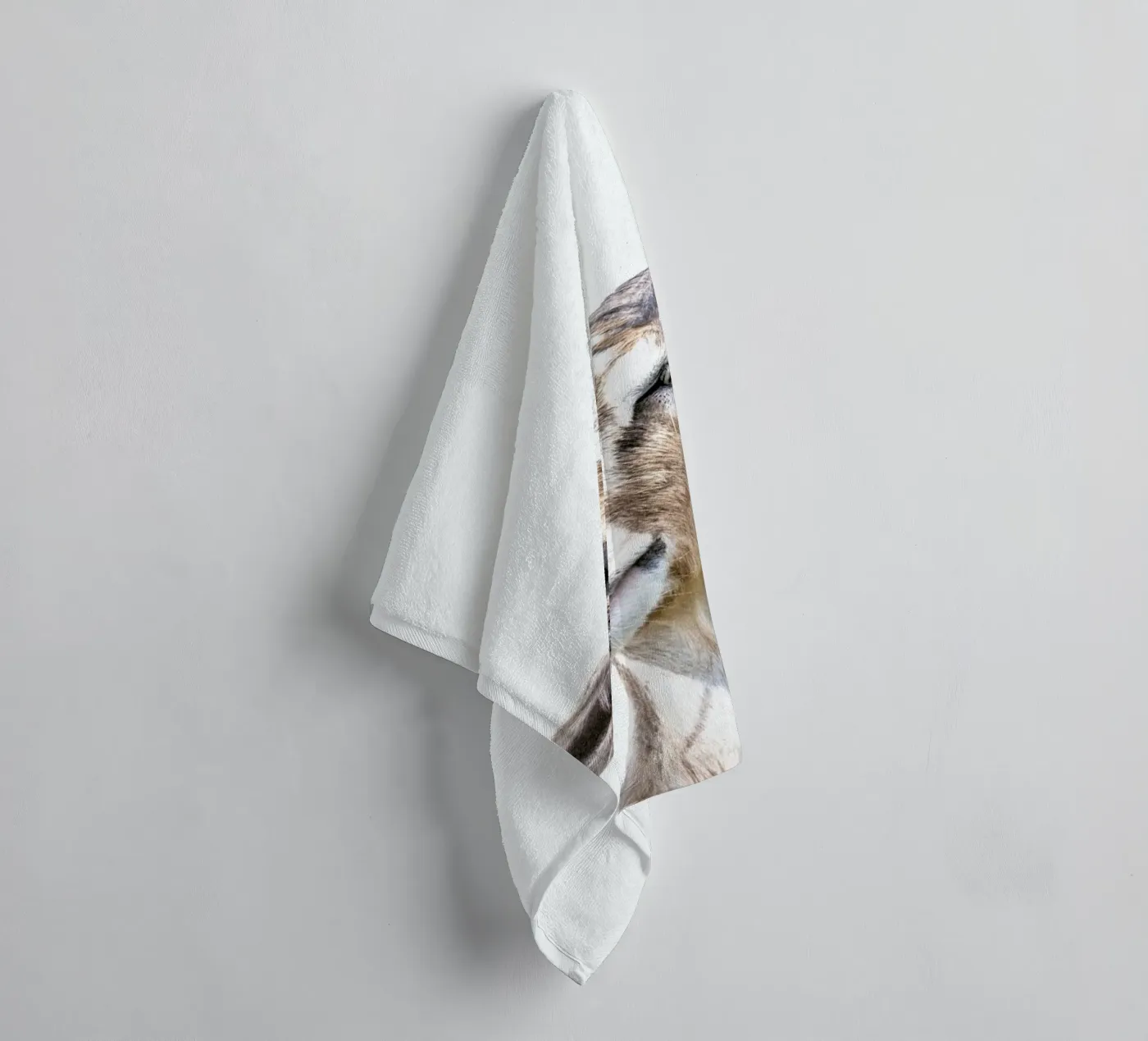Geit badhanddoek van Victoria Frost