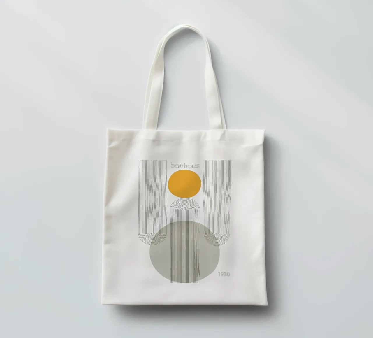 Mostra Bauhaus 1930 borsa in juta da LaylaOzHome