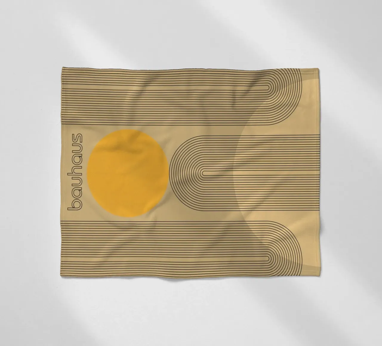 Mostra Bauhaus 1930 coperta in pile da LaylaOzHome