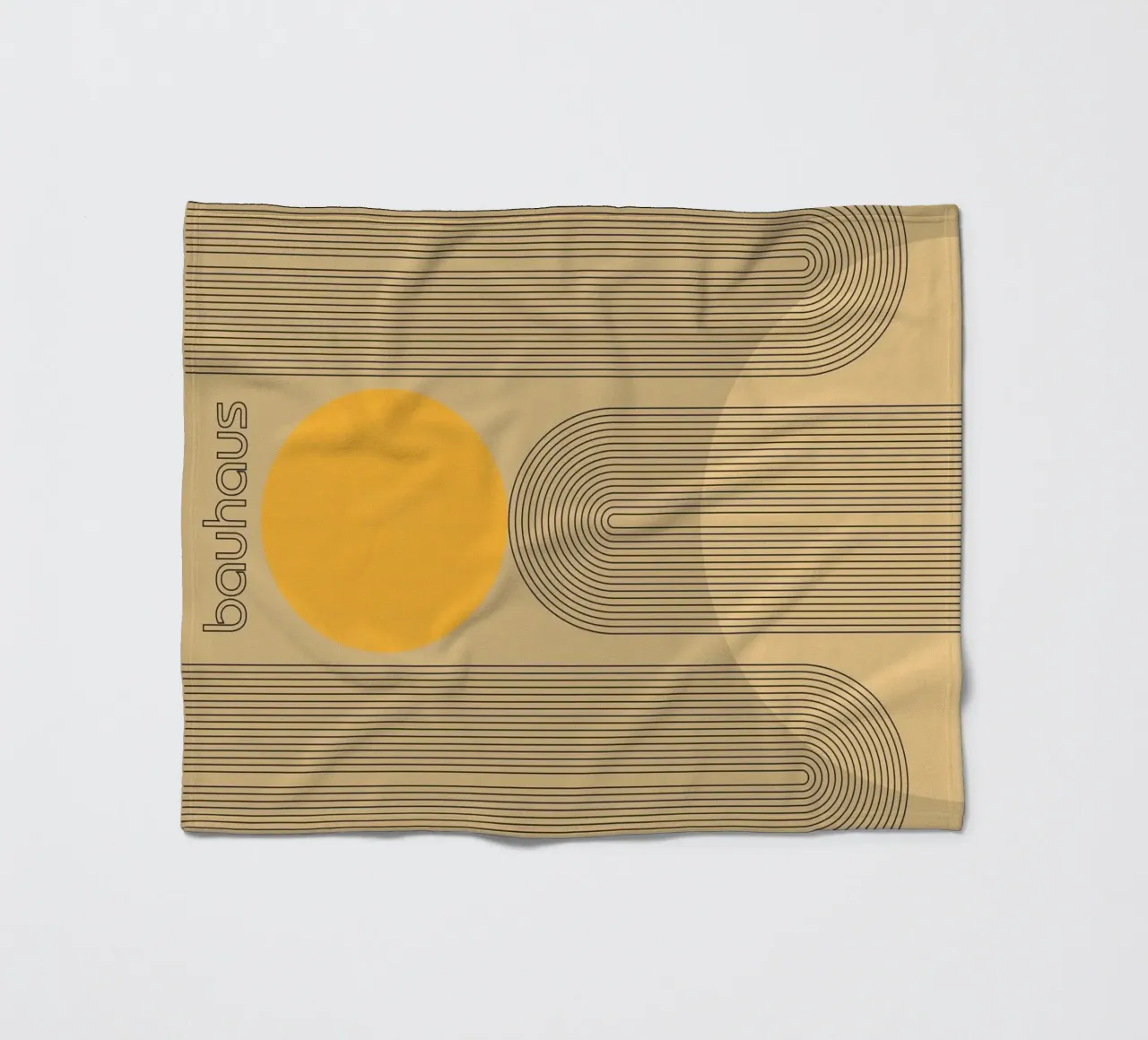 Mostra Bauhaus 1930 coperta in pile da LaylaOzHome