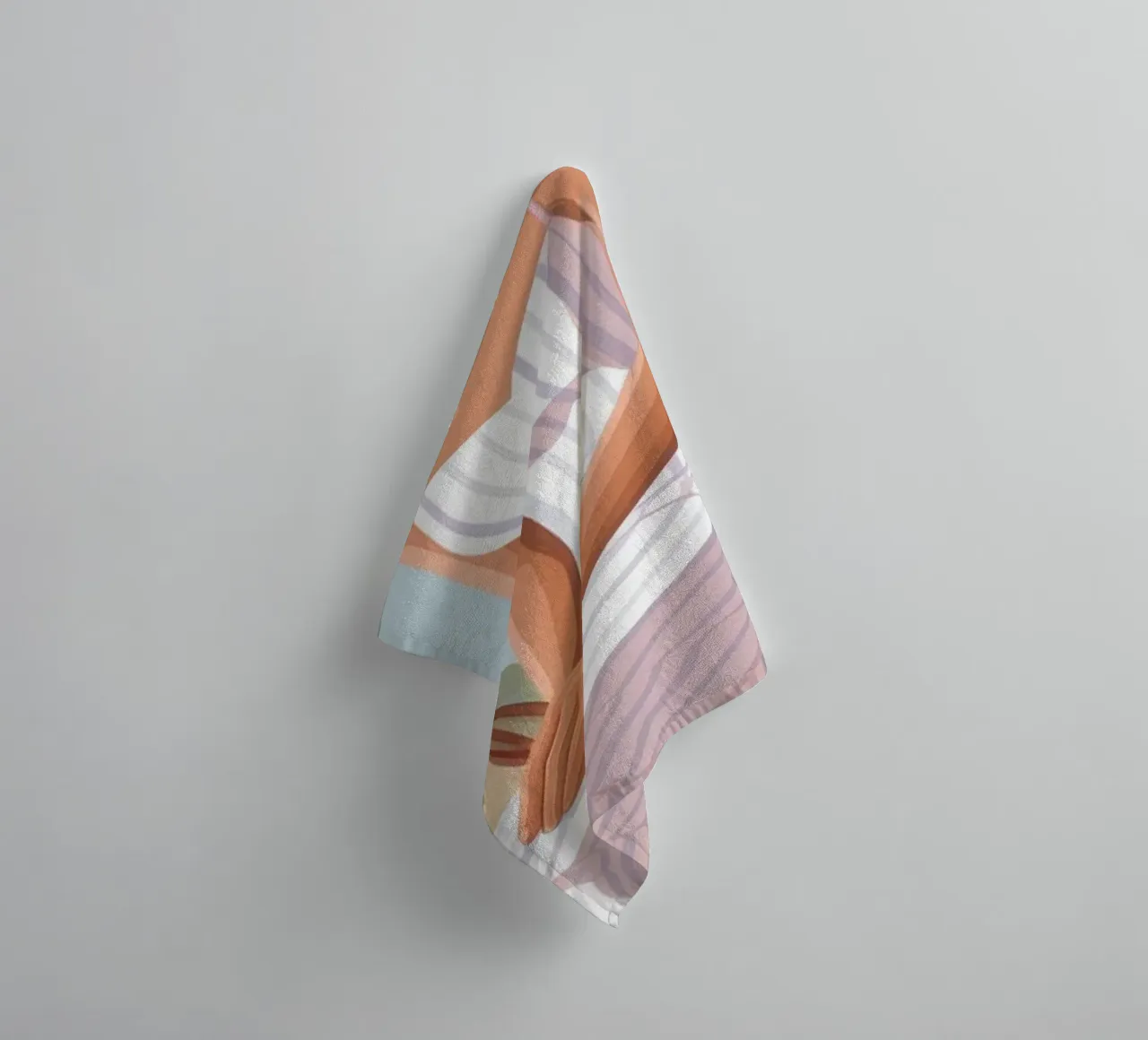 Momento di tranquillità al sole asciugamano da bagno da Veiled Canvas