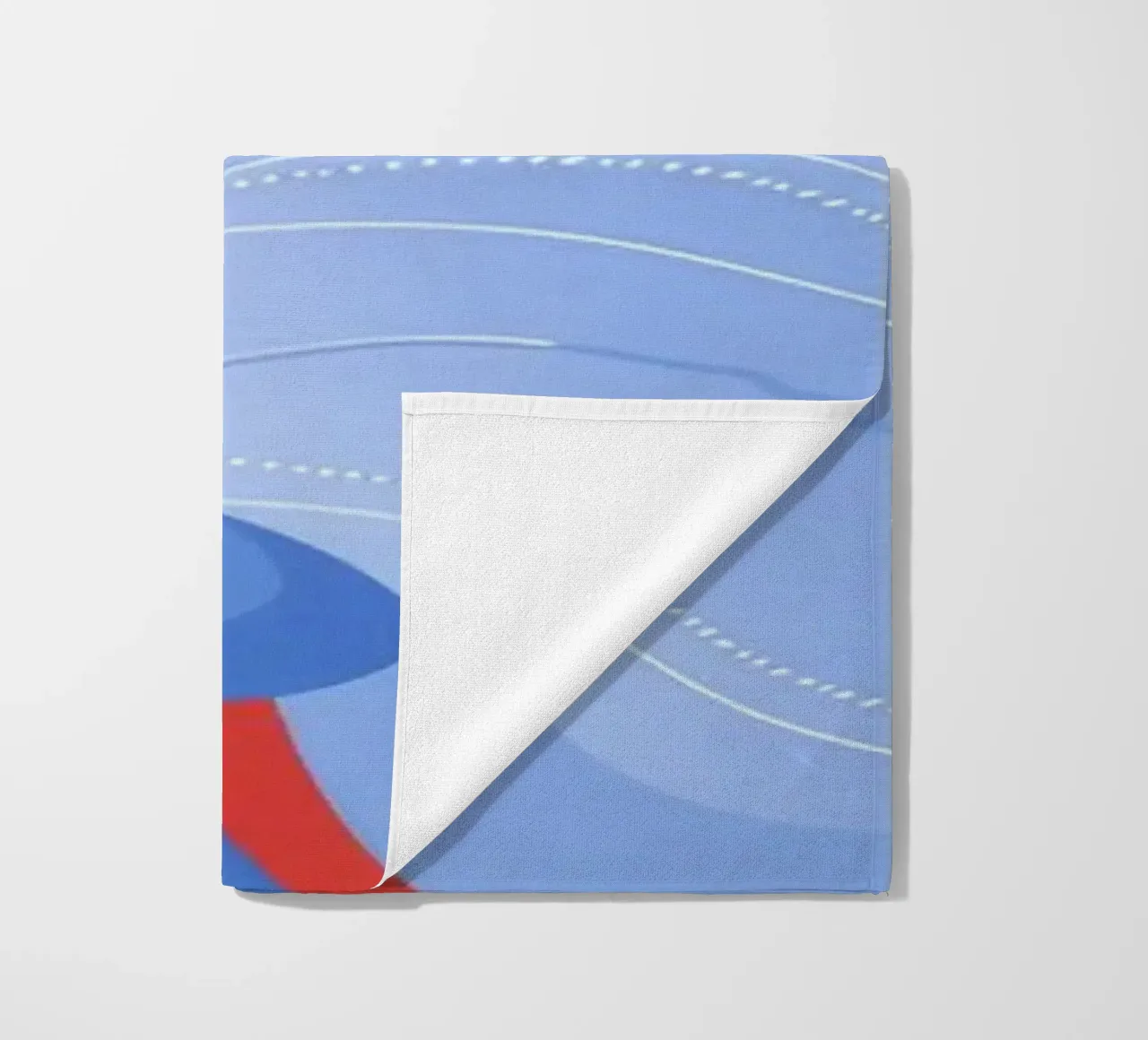 Celestial Night Embrace beach towel by Veiled Canvas