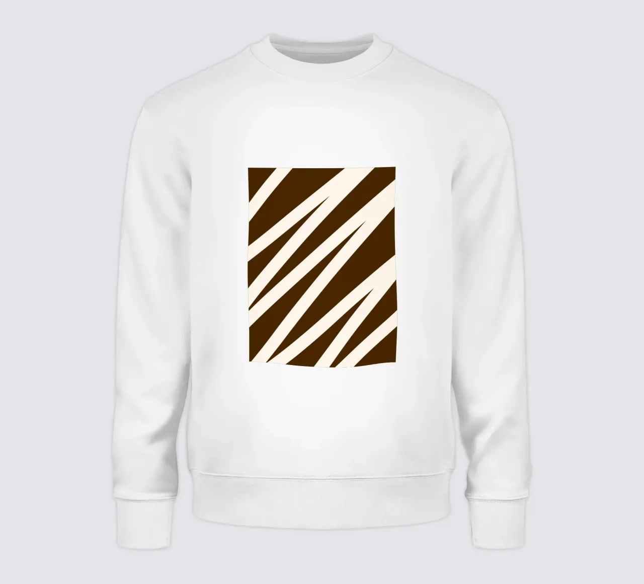 Linea a zig-zag felpa da MODERN NUANCE