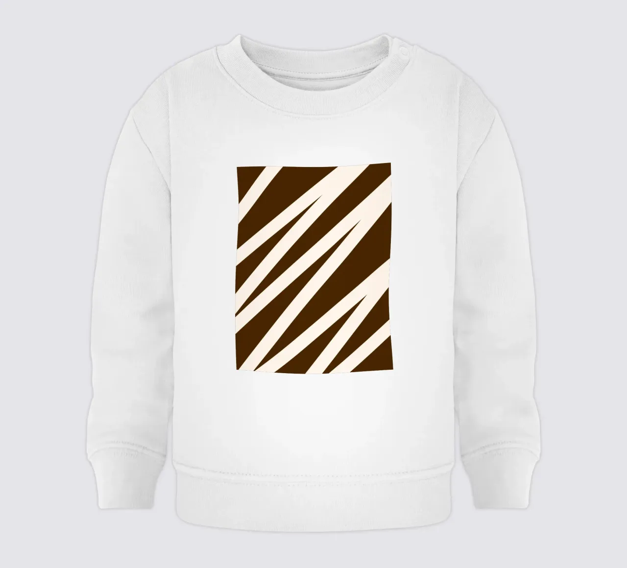 Linea a zig-zag felpa neonato da MODERN NUANCE