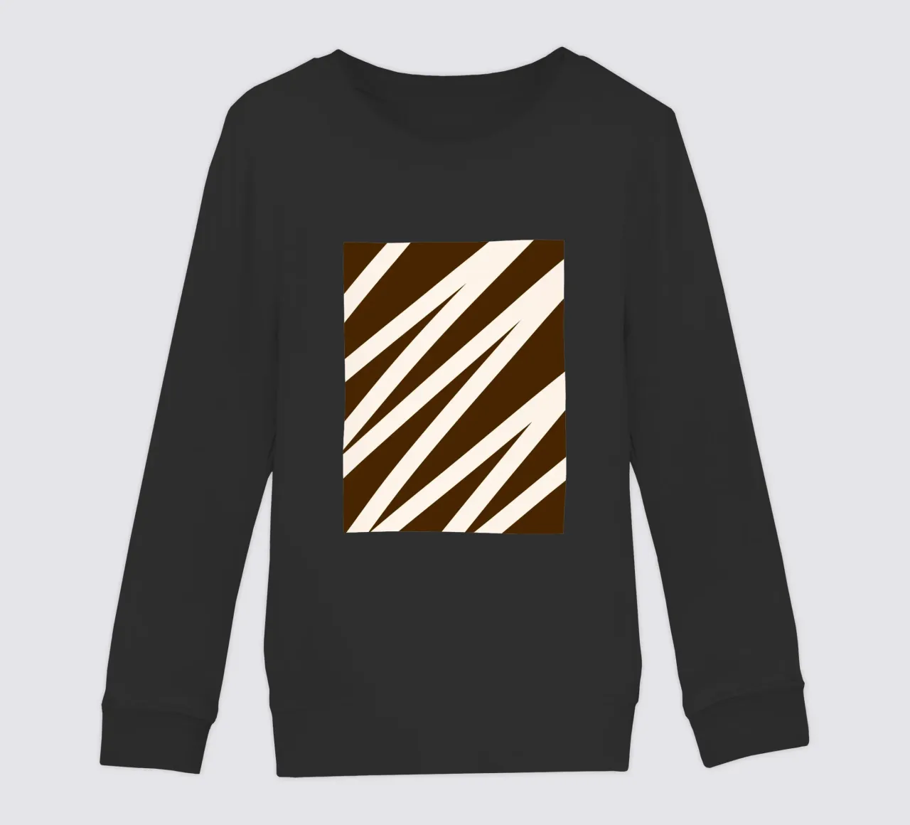 Linea a zig-zag felpa bambino da MODERN NUANCE