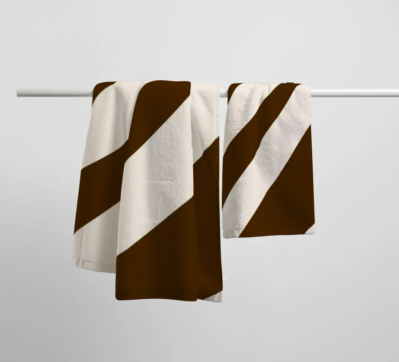 Linea a zig-zag asciugamano da bagno da MODERN NUANCE