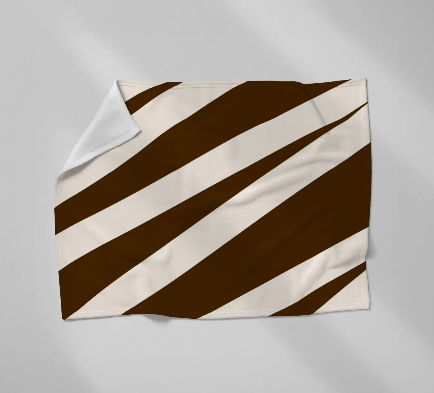 Zigzaglijn fleecedeken van MODERN NUANCE