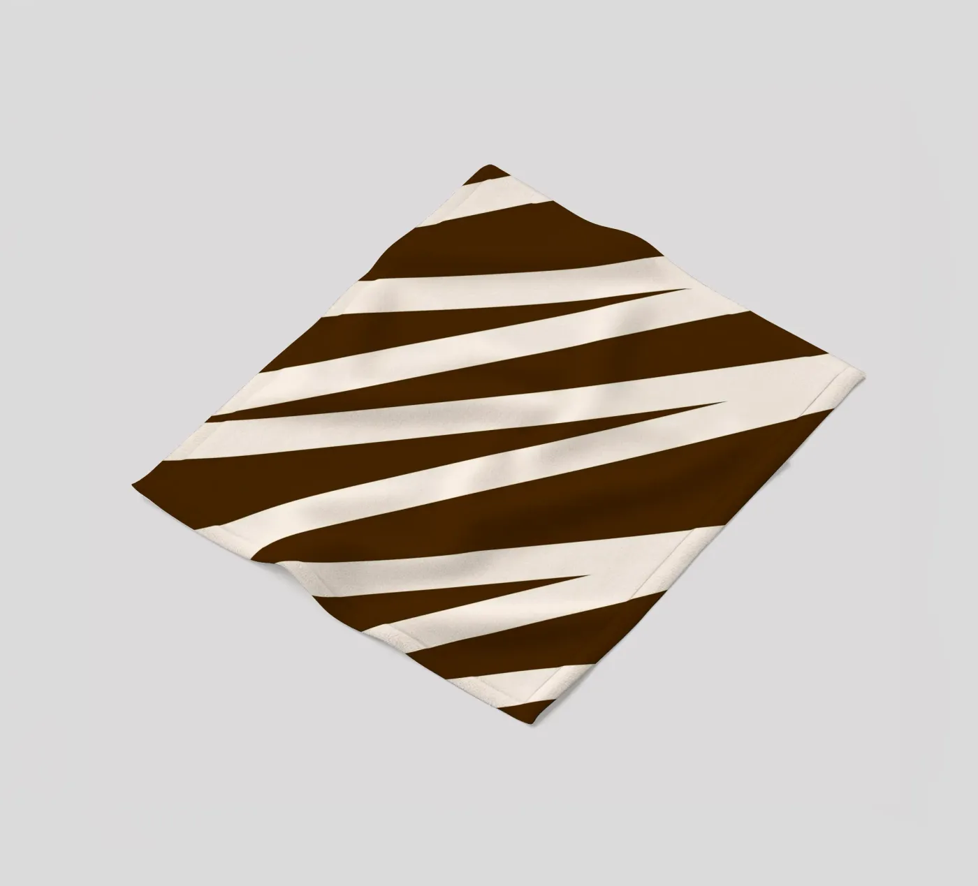 Zigzaglijn fleecedeken van MODERN NUANCE